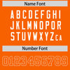 Custom Orange White Raglan Sleeves Varsity Full-Snap Letterman Two Tone Jacket Hoodie