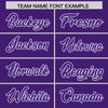Custom Purple White Raglan Sleeves Varsity Full-Snap Letterman Two Tone Jacket Hoodie
