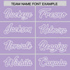 Custom Light Purple White Raglan Sleeves Varsity Full-Snap Letterman Two Tone Jacket Hoodie