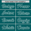 Custom Aqua White Raglan Sleeves Varsity Full-Snap Letterman Two Tone Jacket Hoodie