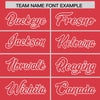 Custom Light Red White Raglan Sleeves Varsity Full-Snap Letterman Two Tone Jacket Hoodie