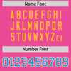 Custom Gold Pink Split Fashion Varsity Full-Snap Letterman Two Tone Jacket Hoodie
