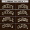 Custom Cream Brown Split Fashion Varsity Full-Snap Letterman Two Tone Jacket Hoodie
