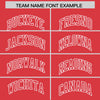 Custom White Light Red Split Fashion Varsity Full-Snap Letterman Two Tone Jacket Hoodie
