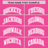Custom White Pink Split Fashion Varsity Full-Snap Letterman Two Tone Jacket Hoodie