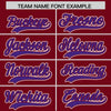 Custom Purple Crimson Split Fashion Varsity Full-Snap Letterman Two Tone Jacket Hoodie