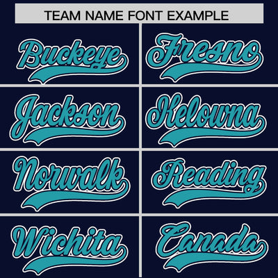 Custom Aqua Navy Split Fashion Varsity Full-Snap Letterman Two Tone Jacket Hoodie