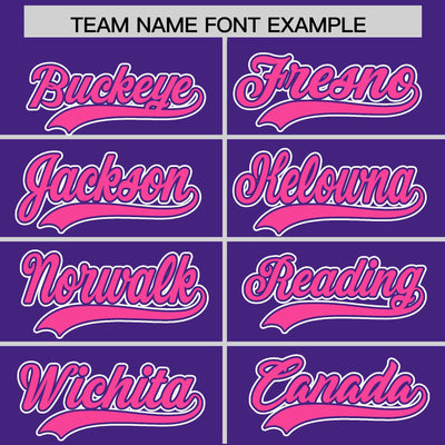 Custom Pink Purple Split Fashion Varsity Full-Snap Letterman Two Tone Jacket Hoodie