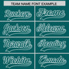 Custom White Aqua Split Fashion Varsity Full-Snap Letterman Two Tone Jacket Hoodie