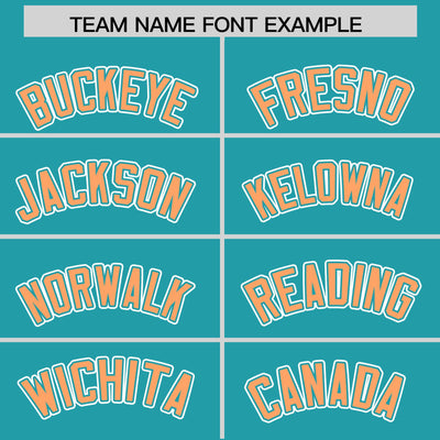 Custom Orange Aqua Split Fashion Varsity Full-Snap Letterman Two Tone Jacket Hoodie