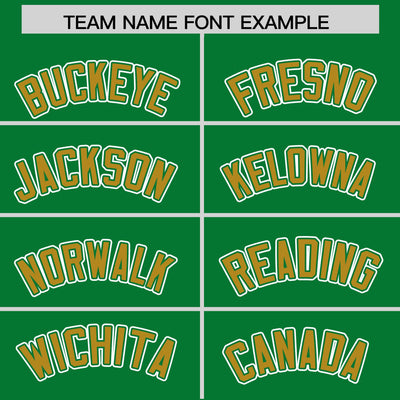 Custom Old Gold Kelly Green Split Fashion Varsity Full-Snap Letterman Two Tone Jacket Hoodie
