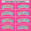 Custom Gold Pink Split Fashion Varsity Full-Snap Letterman Two Tone Jacket Hoodie