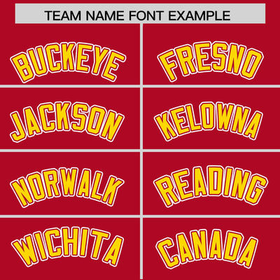 Custom Gold Red Split Fashion Varsity Full-Snap Letterman Two Tone Jacket Hoodie