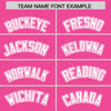 Custom White Pink Split Fashion Varsity Full-Snap Letterman Two Tone Jacket Hoodie