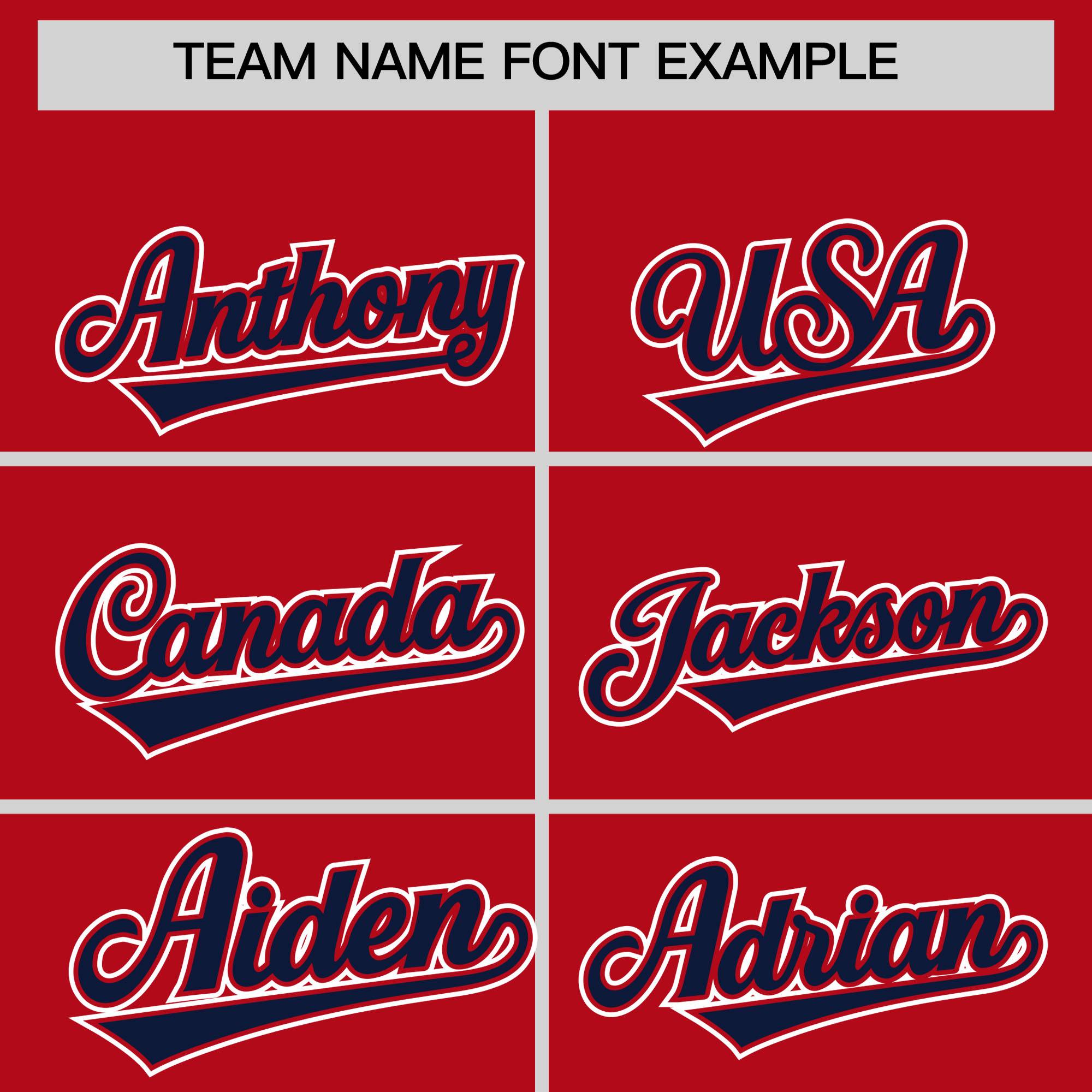 Custom Navy Red Split Fashion Varsity Full-Snap Letterman Two Tone Jacket Hoodie