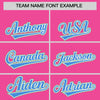 Custom Green Pink Split Fashion Varsity Full-Snap Letterman Two Tone Jacket Hoodie