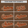 Custom Cream Light Brown Split Fashion Varsity Full-Snap Letterman Two Tone Jacket Hoodie