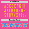 Custom Gold Pink Split Fashion Varsity Full-Snap Letterman Two Tone Jacket Hoodie
