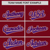 Custom Purple Crimson Split Fashion Varsity Full-Snap Letterman Two Tone Jacket Hoodie