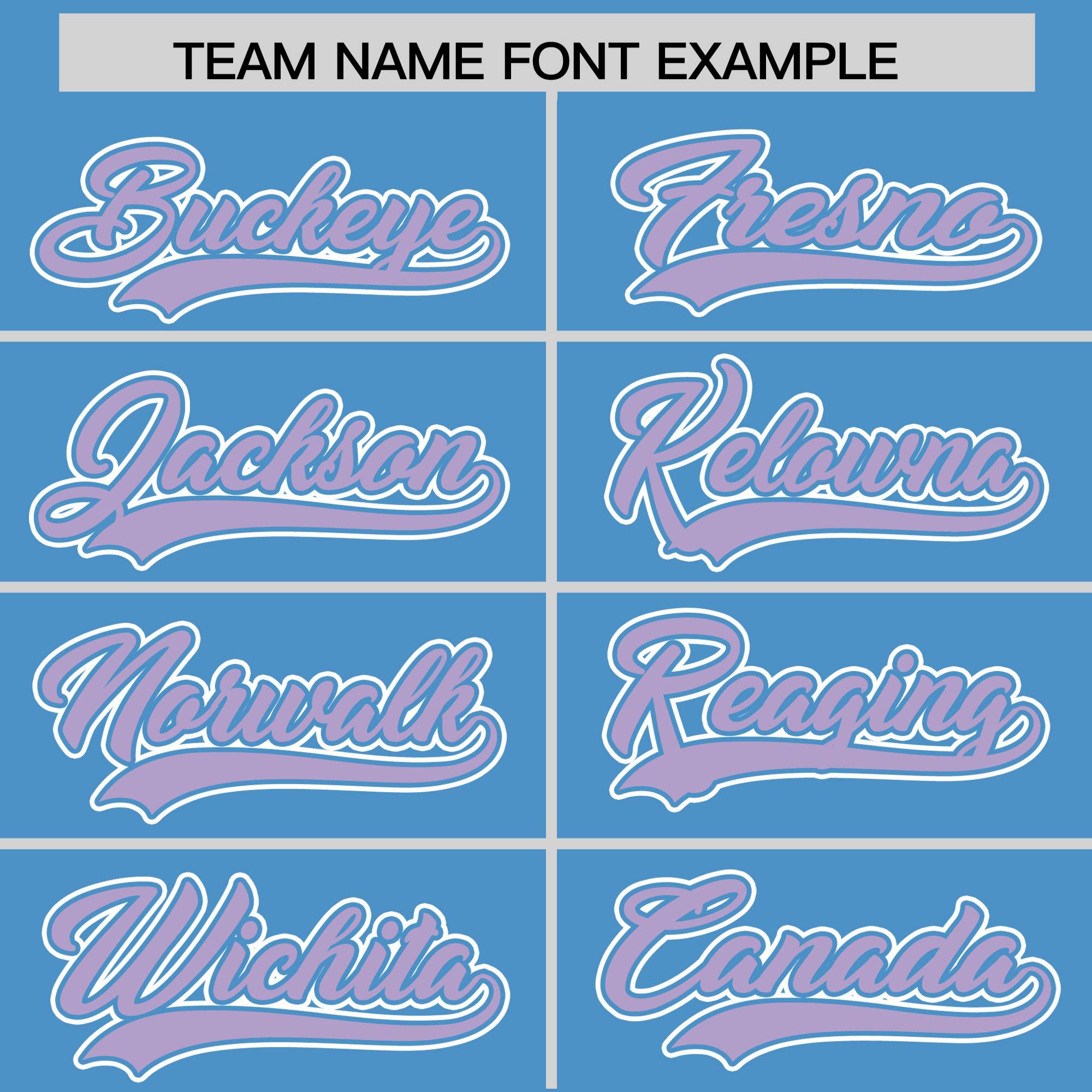 Custom Light Purple Powder Blue Split Fashion Varsity Full-Snap Letterman Two Tone Jacket Hoodie