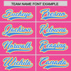 Custom Gold Pink Split Fashion Varsity Full-Snap Letterman Two Tone Jacket Hoodie