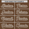 Custom White Light Brown Split Fashion Varsity Full-Snap Letterman Two Tone Jacket Hoodie