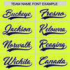 Custom White Neon Green Split Fashion Varsity Full-Snap Letterman Two Tone Jacket Hoodie