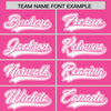 Custom White Pink Split Fashion Varsity Full-Snap Letterman Two Tone Jacket Hoodie