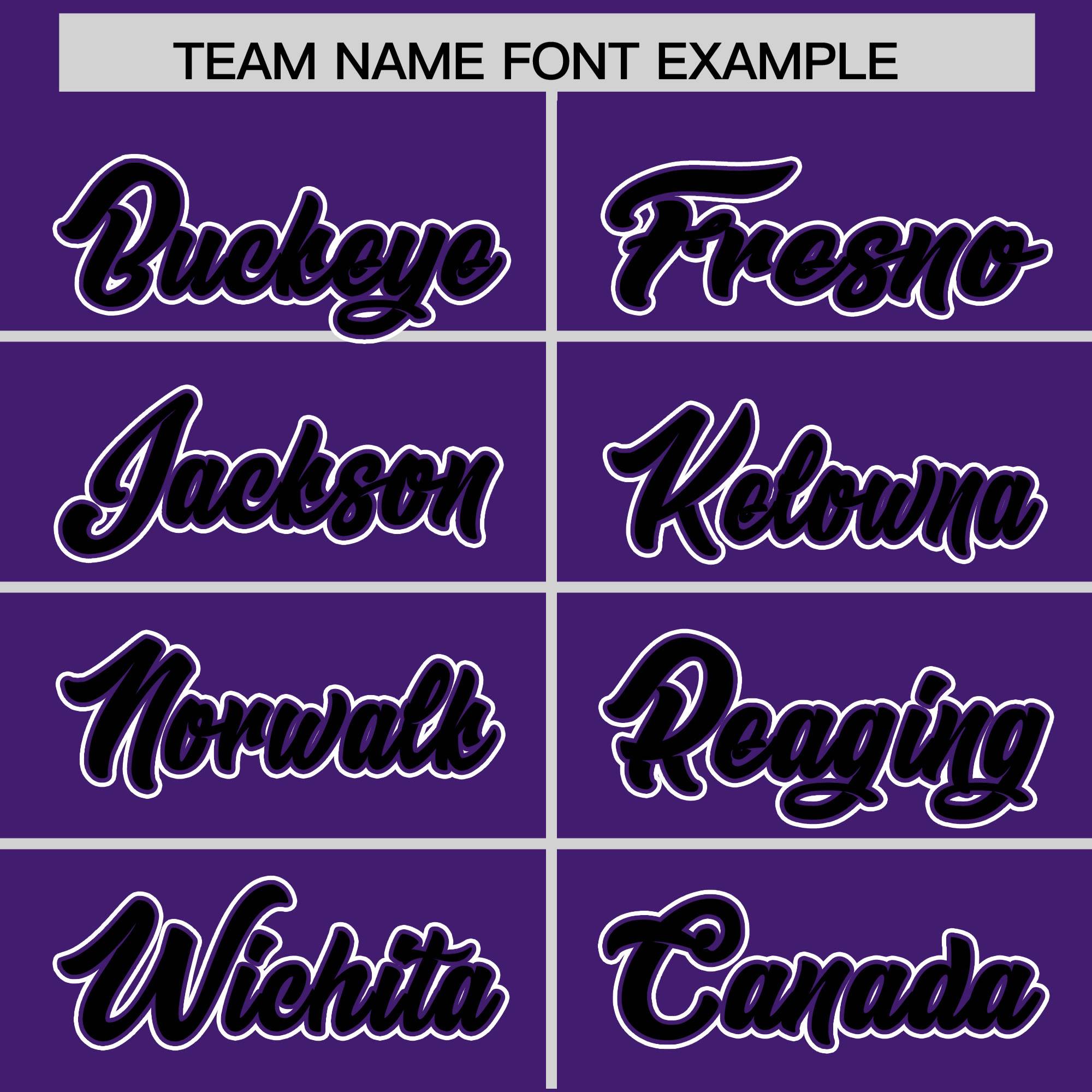 Custom Black Purple Split Fashion Varsity Full-Snap Letterman Two Tone Jacket Hoodie