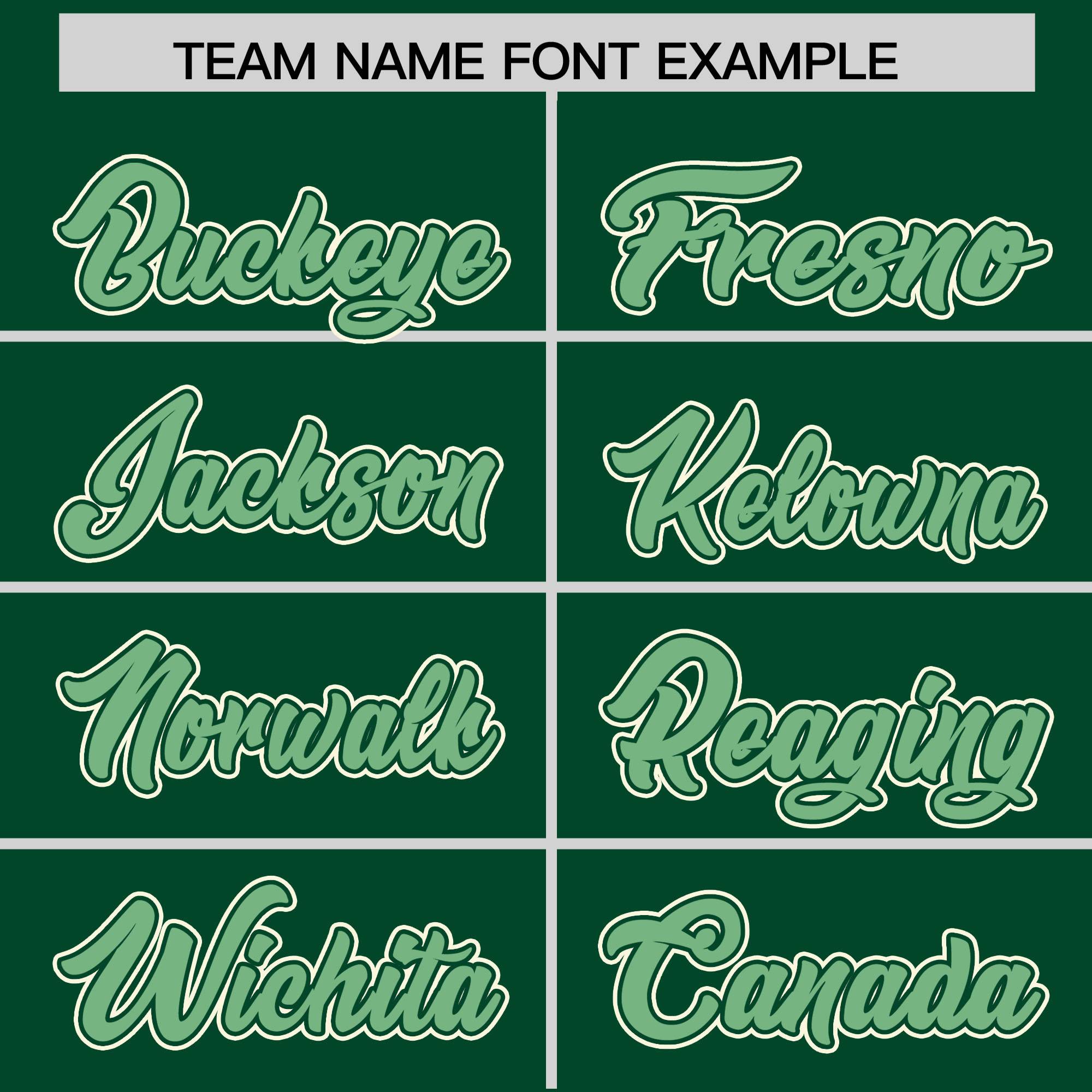 Custom Cream Green Split Fashion Varsity Full-Snap Letterman Two Tone Jacket Hoodie