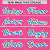 Custom Gold Pink Split Fashion Varsity Full-Snap Letterman Two Tone Jacket Hoodie