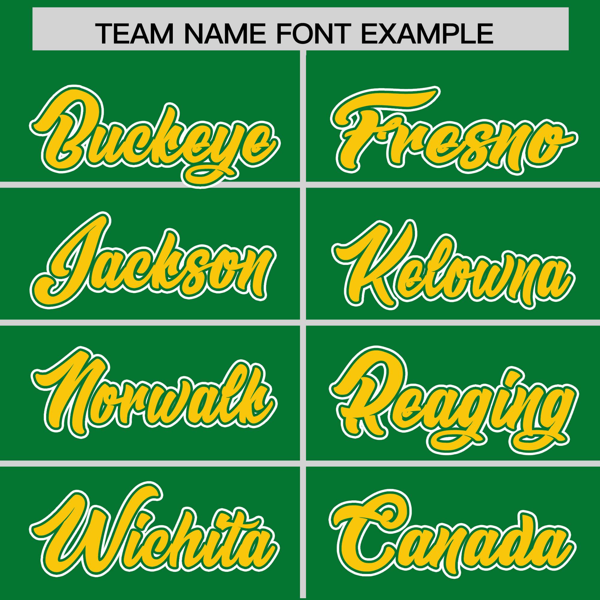 Custom Gold Kelly Green Split Fashion Varsity Full-Snap Letterman Two Tone Jacket Hoodie