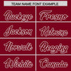 Custom White Crimson Split Fashion Varsity Full-Snap Letterman Two Tone Jacket Hoodie