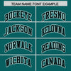 Custom Aqua Black Raglan Sleeves Varsity Full-Snap Letterman Two Tone Jacket Hoodie