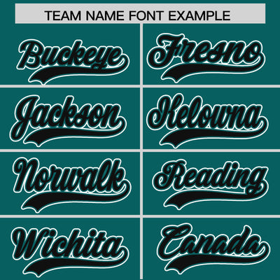 Custom Aqua Black Raglan Sleeves Varsity Full-Snap Letterman Two Tone Jacket Hoodie