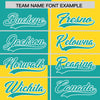 Custom Aqua Gold Varsity Full-Snap Four Squares Color Block Letterman Jacket Hoodie