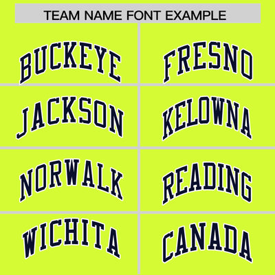 Custom Neon Green Navy Color Block Varsity Full-Snap Letterman Jacket Hoodie