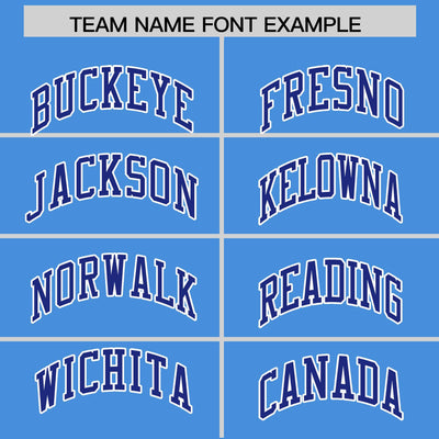 Custom Powder Blue Royal Color Block Varsity Full-Snap Letterman Jacket Hoodie