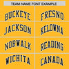 Custom Gold Black Color Block Varsity Full-Snap Letterman Jacket Hoodie