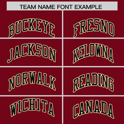 Custom Crimson Black Color Block Varsity Full-Snap Letterman Jacket Hoodie