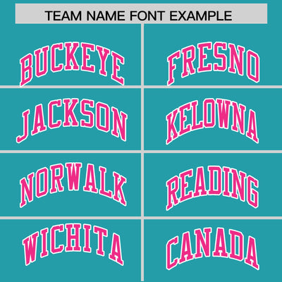 Custom Aqua Pink Color Block Varsity Full-Snap Letterman Jacket Hoodie