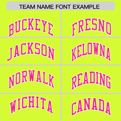 Custom Neon Green Pink Color Block Varsity Full-Snap Letterman Jacket Hoodie
