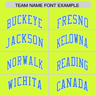 Custom Neon Green Powder Blue Color Block Varsity Full-Snap Letterman Jacket Hoodie