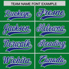 Custom Kelly Green Royal Color Block Varsity Full-Snap Letterman Jacket Hoodie