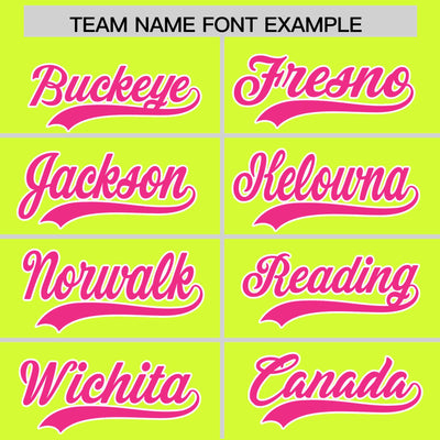 Custom Neon Green Pink Color Block Varsity Full-Snap Letterman Jacket Hoodie