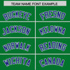 Custom Kelly Green Royal Color Block Varsity Full-Snap Letterman Jacket Hoodie