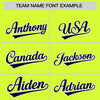 Custom Neon Green Navy Color Block Varsity Full-Snap Letterman Jacket Hoodie