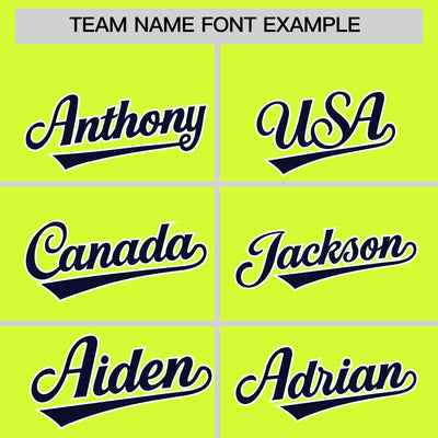Custom Neon Green Navy Color Block Varsity Full-Snap Letterman Jacket Hoodie