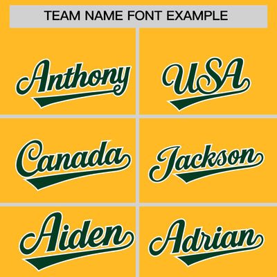 Custom Gold Green Color Block Varsity Full-Snap Letterman Jacket Hoodie
