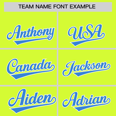 Custom Neon Green Powder Blue Color Block Varsity Full-Snap Letterman Jacket Hoodie